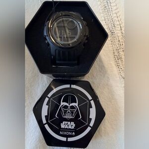 Nixon Star Wars Darth Vader Black Digital Smartwatch